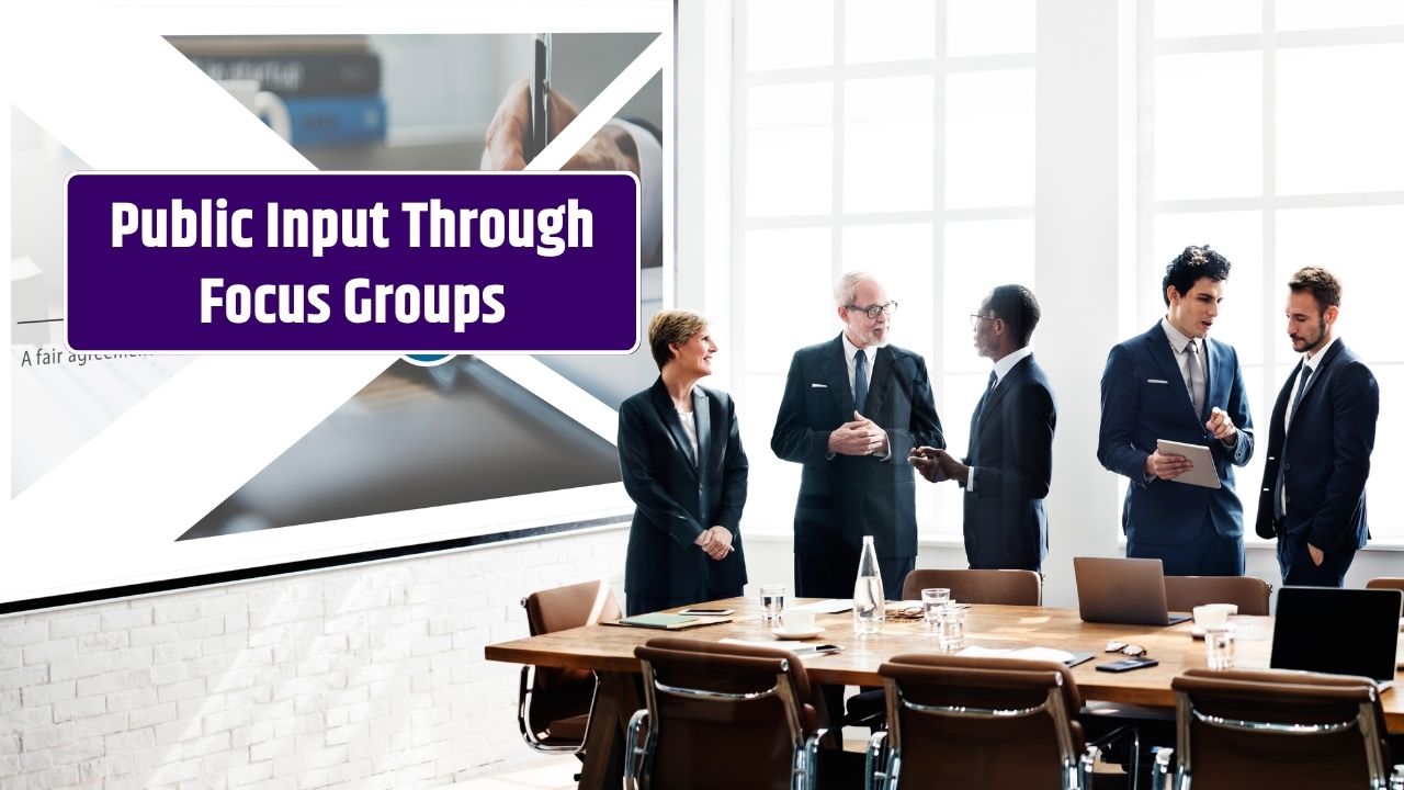 How Focus Groups Help Shape Government Policy