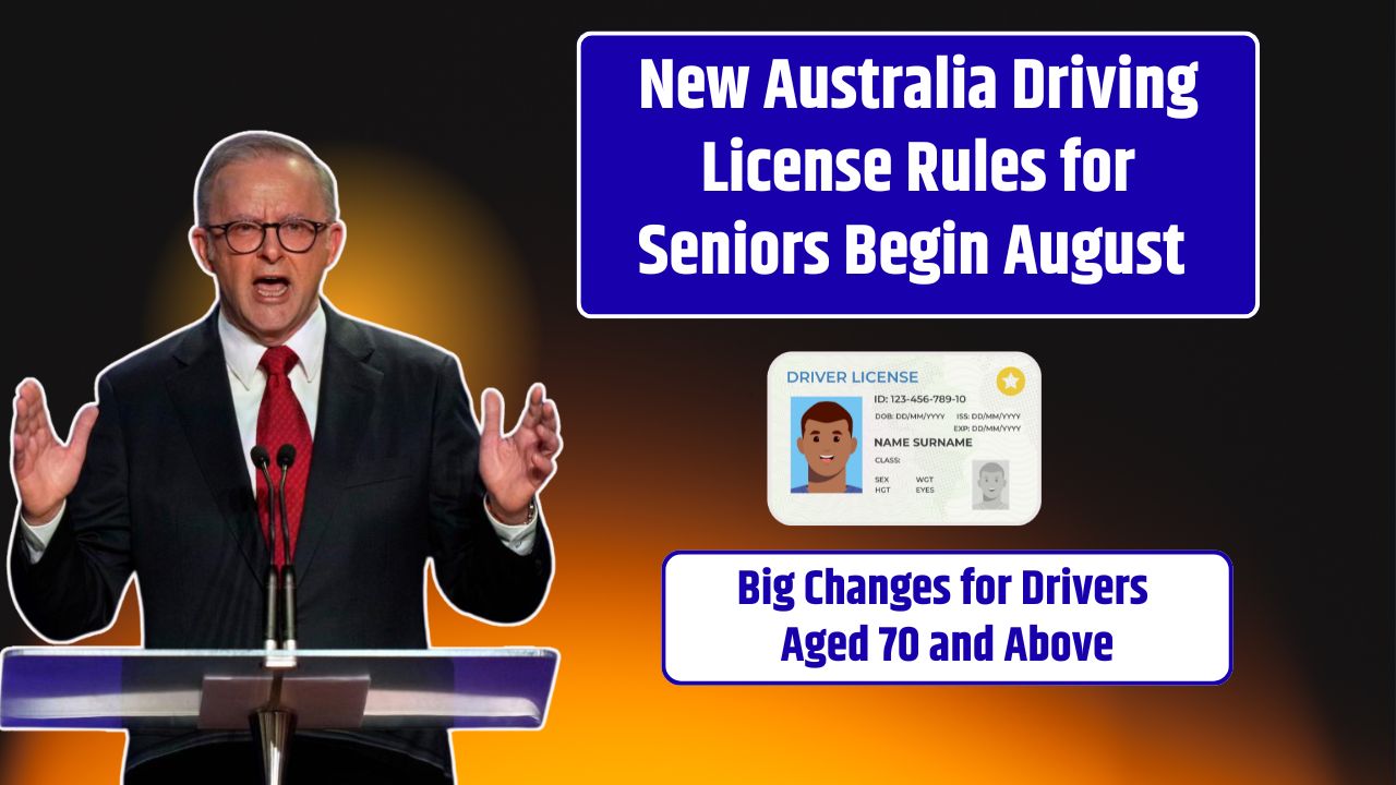 New Australia Driving License Rules for Seniors Begin August