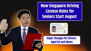 New Singapore Driving License Rules for Seniors Start August