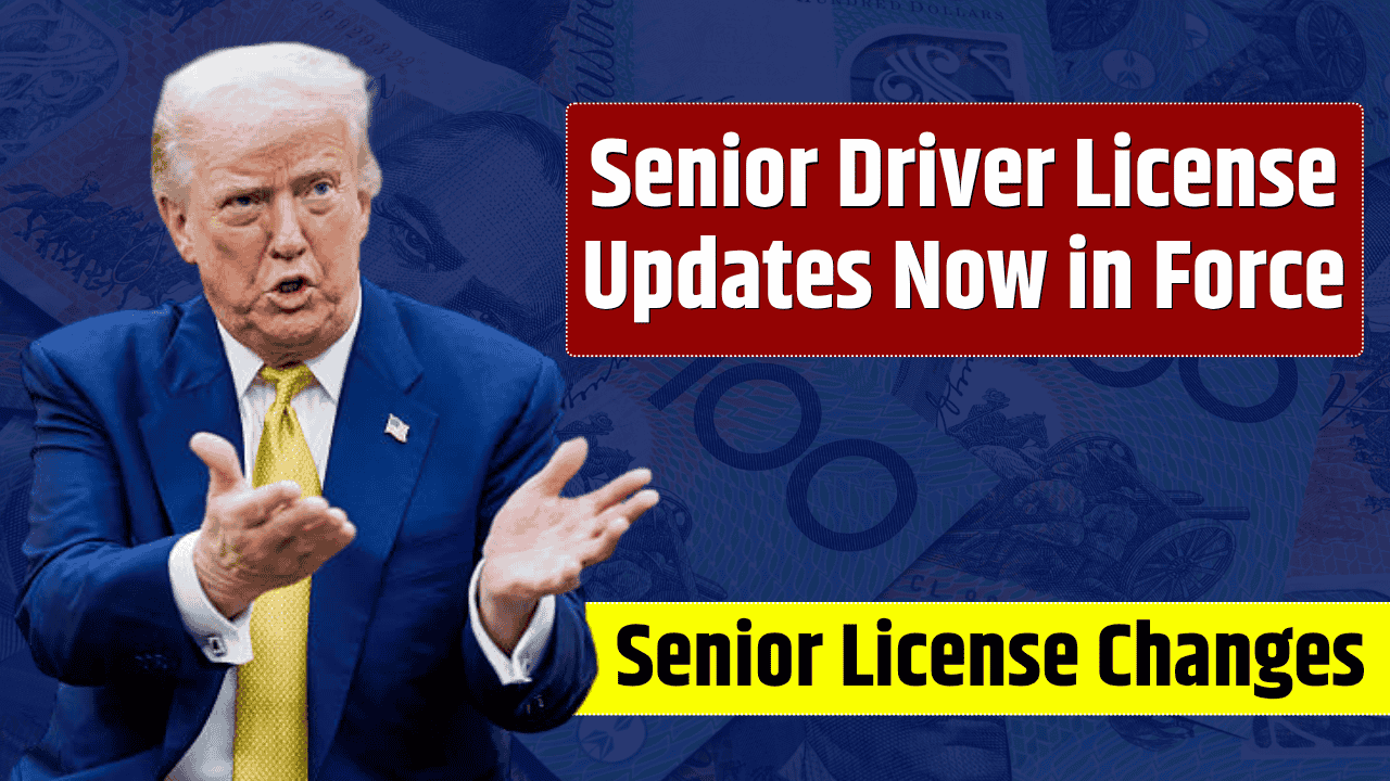 It’s official—senior drivers will have to meet new requirements to renew their licenses starting this month